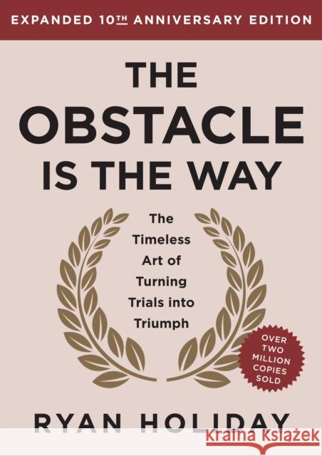 Obstacle Is The Way 10Th Anniv  9780593719916 Portfolio