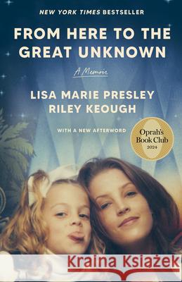 From Here to the Great Unknown: Oprah's Book Club: A Memoir  9780593733882 Random House Trade