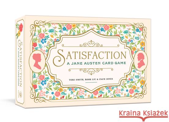Satisfaction: A Jane Austen Card Game Tori Smith Rook Liu Zach Jones 9780593796900 Clarkson Potter Publishers