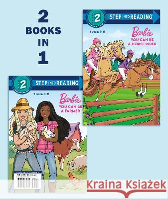You Can Be a Horse Rider/You Can Be a Farmer (Barbie) Bria Lymon Random House 9780593807392 Random House Books for Young Readers