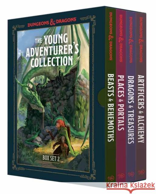 The Young Adventurer's Collection Box Set 2 (Dungeons & Dragons 4-Book Boxed Set): Beasts & Behemoths, Dragons & Treasures, Places & Portals, Artificers & Alchemy Stacy King 9780593836125 Ten Speed Press