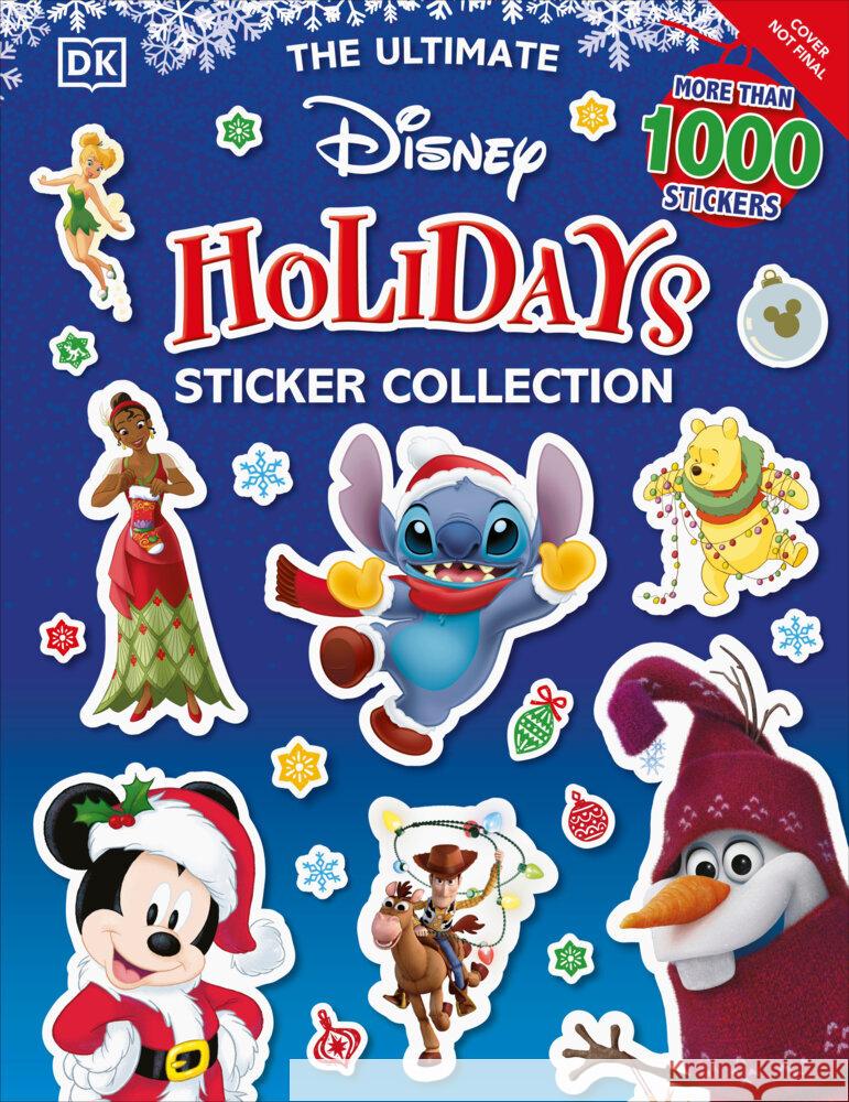 Disney Holidays Ultimate Sticker Collection DK 9780593843864 DK Publishing (Dorling Kindersley)