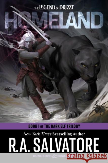 Homeland: Dungeons & Dragons: Book 1 of The Dark Elf Trilogy R.A. Salvatore 9780593873069 Random House Worlds