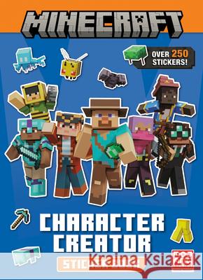 Minecraft Character Creator Sticker Book (Minecraft) Random House                             Random House 9780593901694 Random House Books for Young Readers