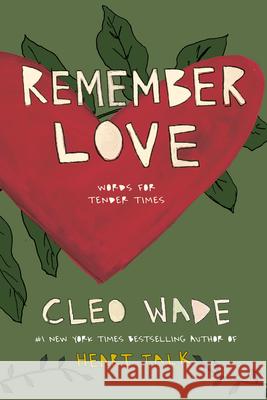 Remember Love: Words for Tender Times Cleo Wade 9780593980323 Harmony