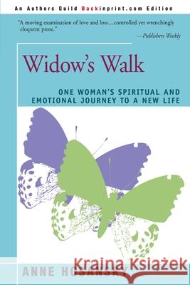 Widow's Walk Anne Hosansky 9780595091959 Backinprint.com