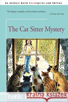 The Cat Sitter Mystery Carol Madden Adorjan Beth Krush Joe Krush 9780595140879