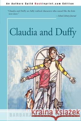 Claudia and Duffy Barbara Brooks Wallace 9780595153374 Backinprint.com