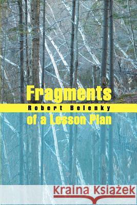 Fragments of a Lesson Plan Robert Belenky 9780595298341 Authors Choice Press