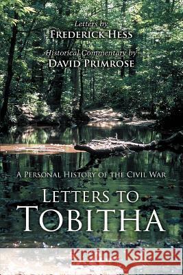 Letters to Tobitha: A Personal History of the Civil War Primrose, David 9780595407934