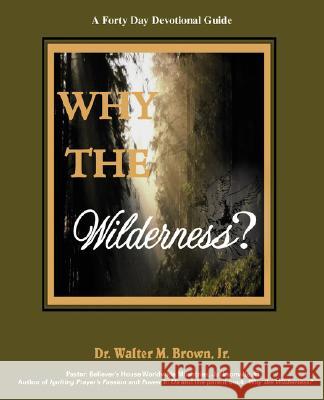 Why the Wilderness: A Forty Day Devotional Guide Brown, Walter M., Jr. 9780595477661