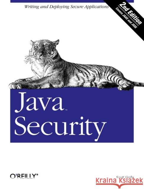 Java Security Scott Oaks 9780596001575 O'Reilly Media