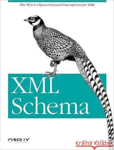 XML Schema Eric Va 9780596002527 O'Reilly Media
