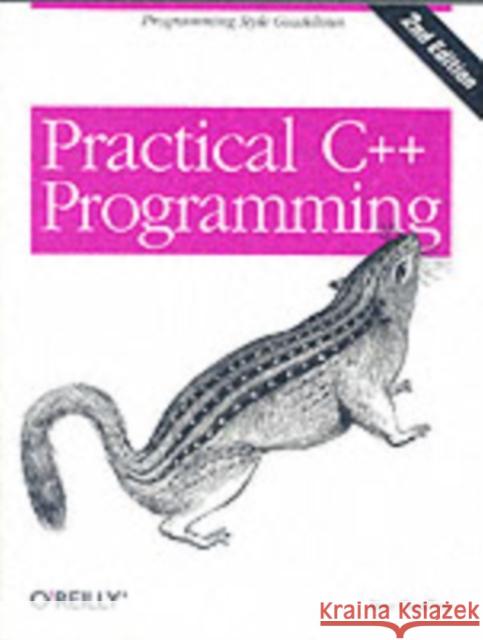 Practical C++ Programming Steve Oualline 9780596004194 