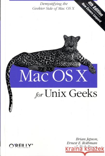 Mac OS X for Unix Geeks  9780596520625 O'Reilly Media