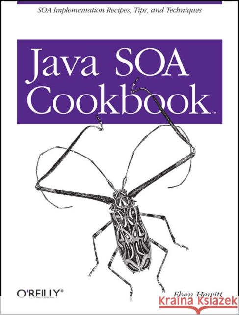 Java Soa Cookbook: Soa Implementation Recipes, Tips, and Techniques Hewitt, Eben 9780596520724 O'Reilly Media