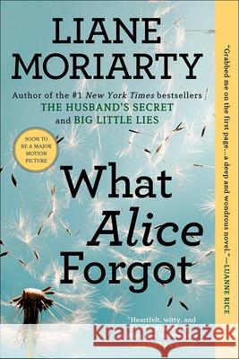 What Alice Forgot Liane Moriarty 9780606264556 Turtleback Books