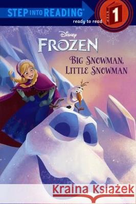 Big Snowman, Little Snowman Random House Disney                      Tish Rabe Random House Disney 9780606322034 Turtleback Books