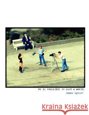 He is Invisible in Such a World James Spicer 9780615180106 Gallery Hidden Press