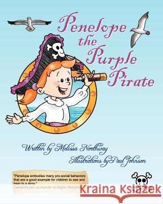 Penelope the Purple Pirate Melissa Northway Paul Johnson 9780615473918 Polka Dots Publishing