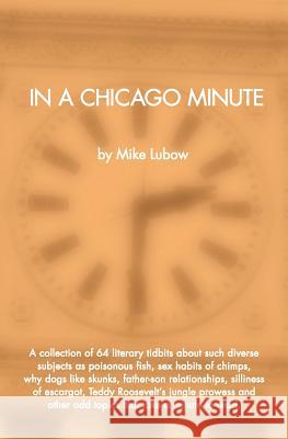 In A Chicago Minute Lubow, Mike 9780615626819 Two-Fisted Birdwatcher Books