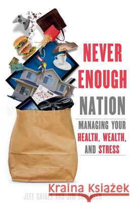Never Enough Nation: Managing your Health, Wealth, and Stress Sorensen, Jim 9780615693552