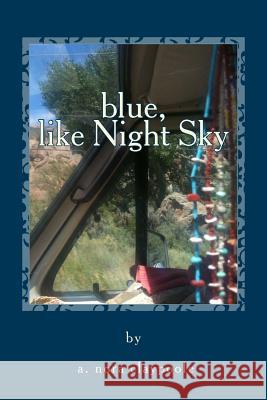 Blue, Like Night Sky: A Hippy Chick's Ride Inside Indian Country A. Nora Claypoole 9780615821351 Wild Embers Press
