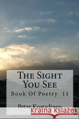 The Sight You See Petar Kostadinov 9780615975634 Pajkpublishing