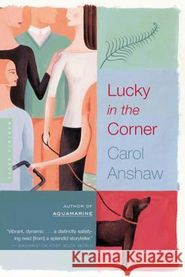 Lucky in the Corner Carol Anshaw 9780618340705 Mariner Books