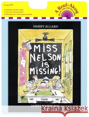 Miss Nelson Is Missing! Book & CD [With Book] Harry G. Allard James Marshall 9780618852819