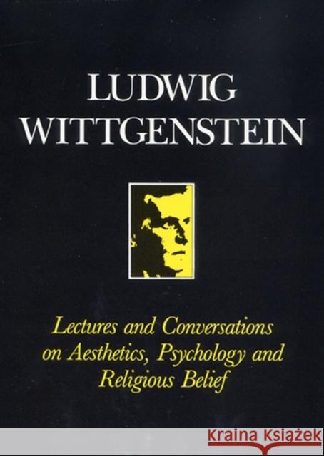 Lectures and Conversations Wittgenstein 9780631095804