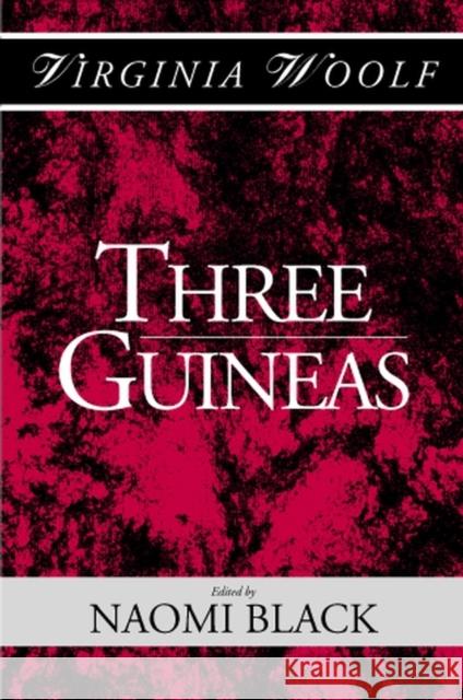 Three Guineas Virginia Woolf 9780631177241 BLACKWELL PUBLISHERS