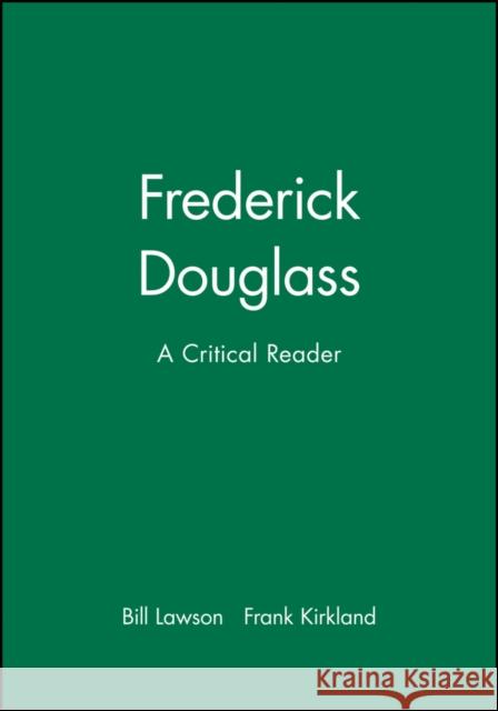 Frederick Douglass Lawson, Bill 9780631205784 Blackwell Publishers