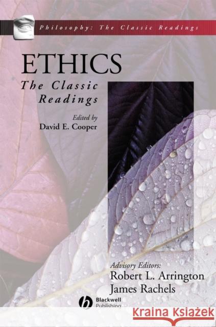 Ethics Cooper, David E. 9780631206330 Blackwell Publishers