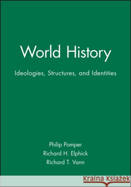 World History Pomper, Philip 9780631208990 Blackwell Publishers