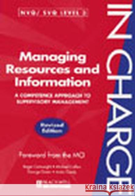 Managing Resources and Information Cartwright, Roger 9780631209249 Blackwell Publishers