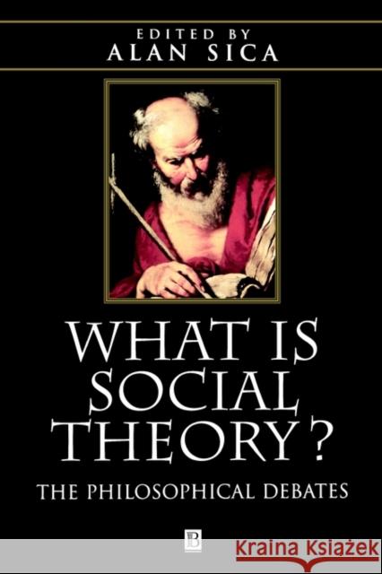 What Is Social Theory?: The Philosophical Debates Sica, Alan 9780631209553