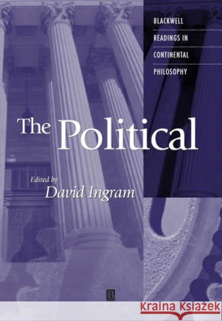 The Political David Ingram 9780631215486 Blackwell Publishers