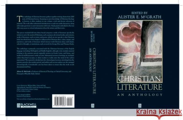 Christian Literature : An Anthology Alister E. Mcgrath 9780631216056 BLACKWELL PUBLISHERS