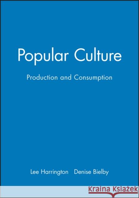 Pop Culture Harrington, Lee 9780631217107 Blackwell Publishers