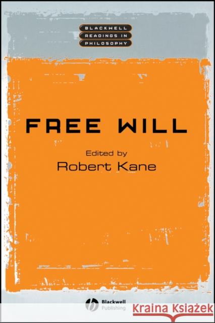 Free Will Robert Kane 9780631221029