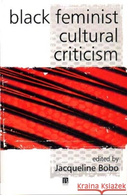 Black Feminist Cultural Criticism Jacqueline Bobo 9780631222408 Blackwell Publishers