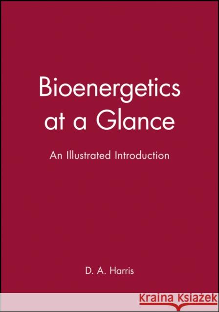Bioenergetics at a Glance: An Illustrated Introduction Harris, D. a. 9780632023882 BLACKWELL SCIENCE LTD