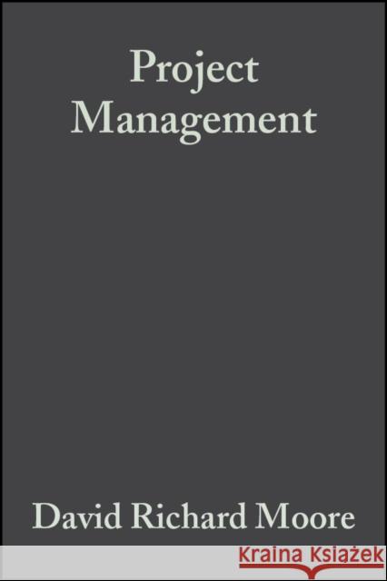 Project Management Moore 9780632063932 Blackwell Publishers