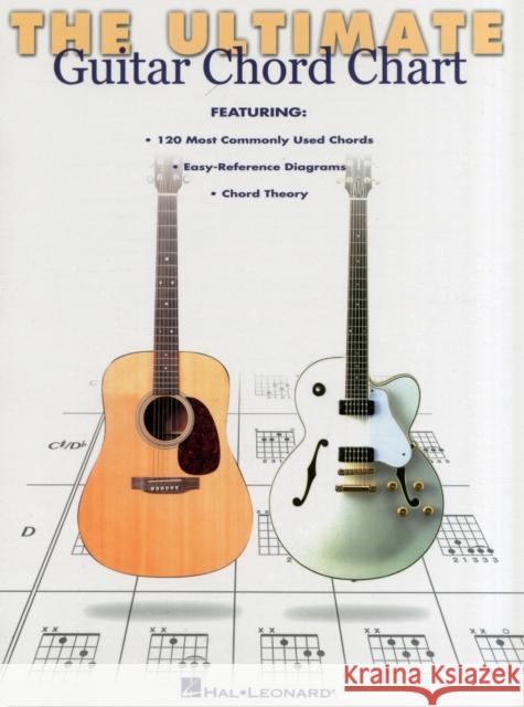 Ultimate Guitar Chord Chart: Guitar Educational  9780634000287 Hal Leonard Publishing Corporation