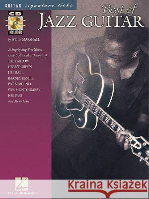 Best of Jazz Guitar Wolf Marshall 9780634022661 Hal Leonard Corporation