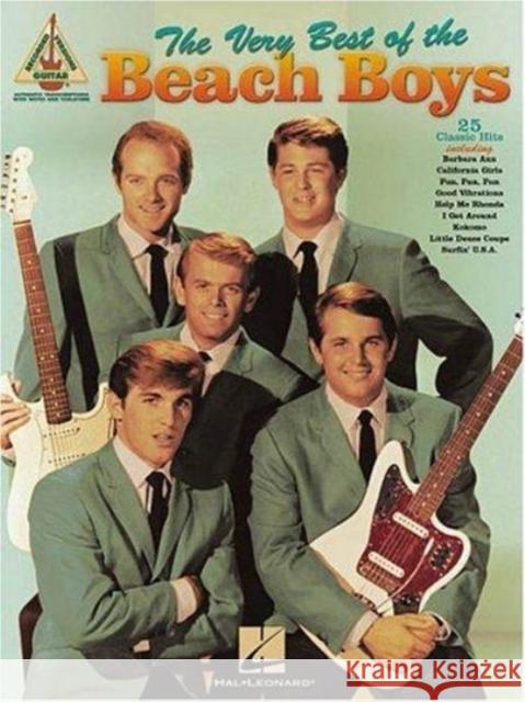 The Very Best of the Beach Boys: Guitar Recorded Versions  9780634032325 Hal Leonard Corporation