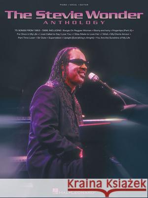 The Stevie Wonder Anthology Stevie Wonder 9780634036613 Hal Leonard Corporation