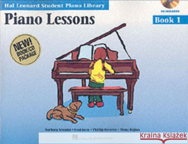 Piano Lessons Book 1 & Audio: Hal Leonard Student Piano Library  9780634055546 Hal Leonard Corporation