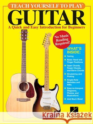 Teach Yourself to Play Guitar David M. Brewster 9780634065408 Hal Leonard Publishing Corporation